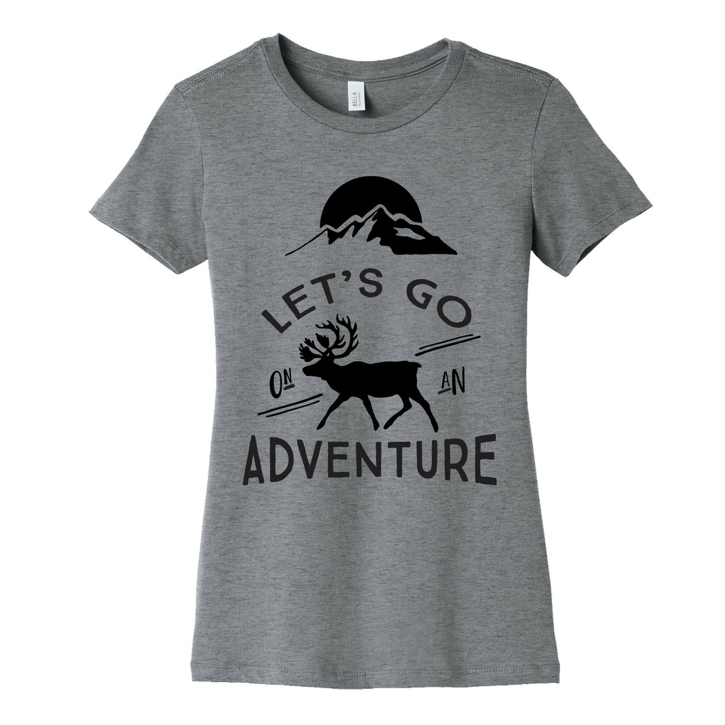 Let's Go On An Adventure Women's Cotton Tee