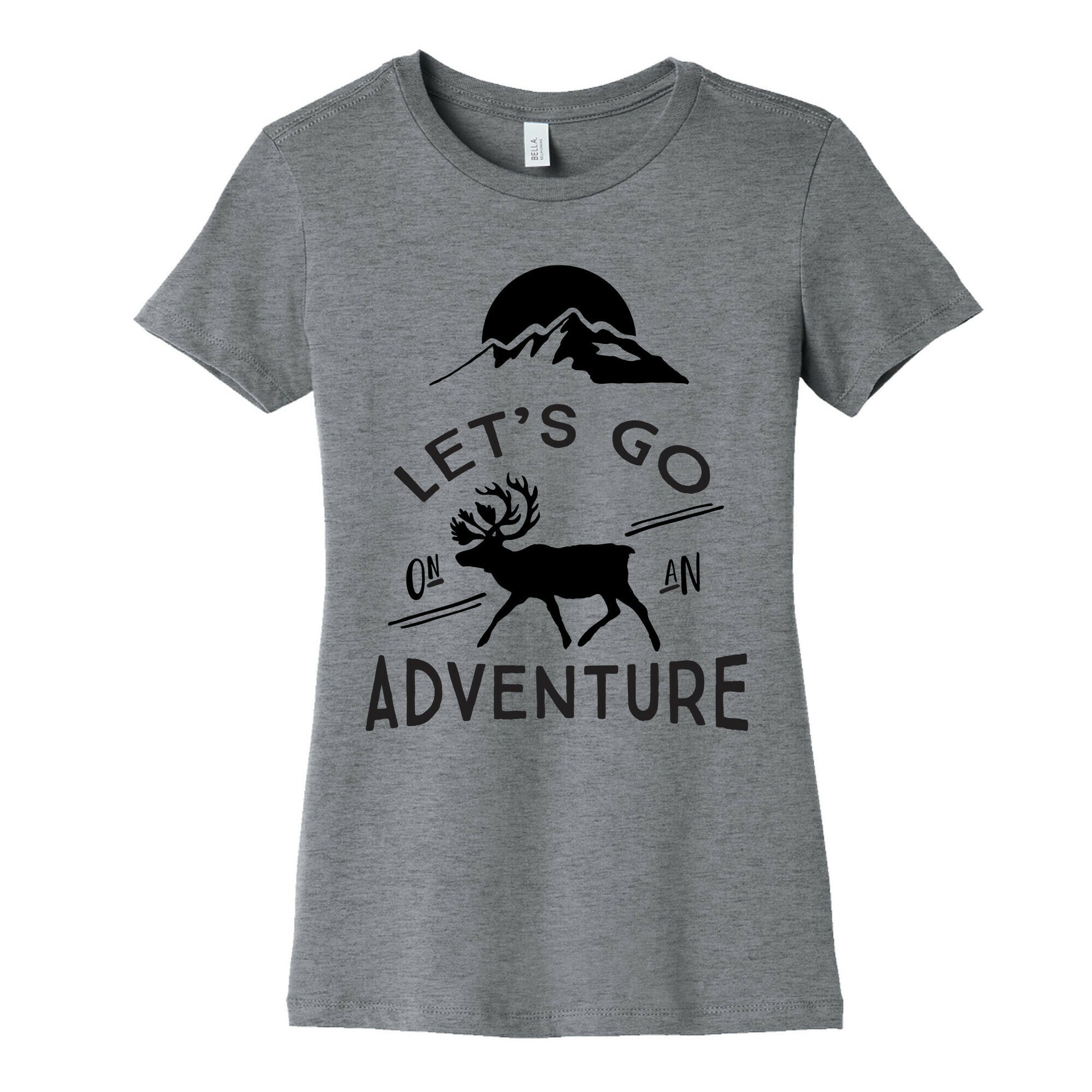 Let's Go On An Adventure Women's Cotton Tee
