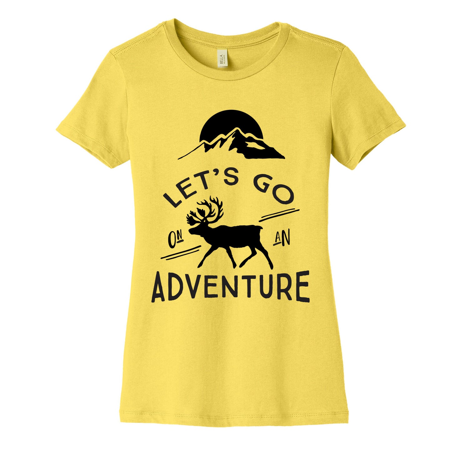 Let's Go On An Adventure Women's Cotton Tee