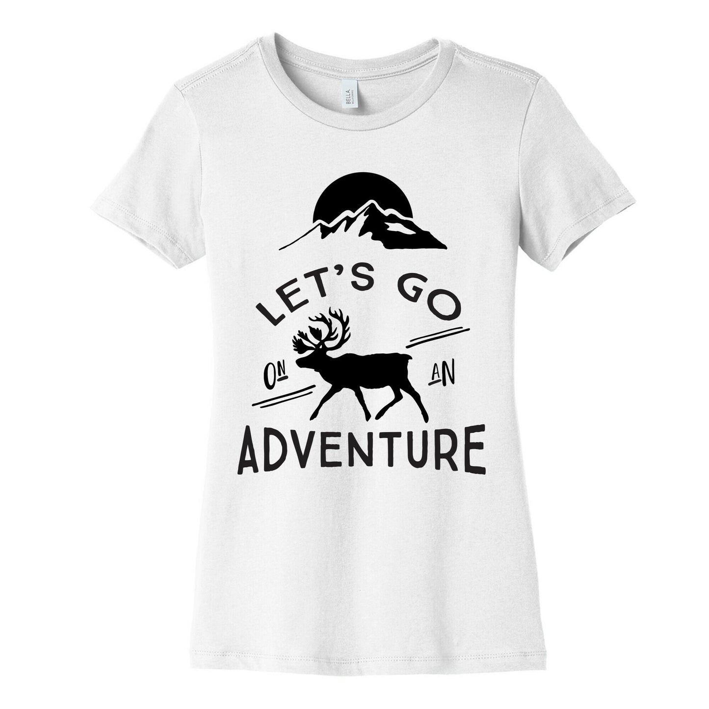 Let's Go On An Adventure Women's Cotton Tee