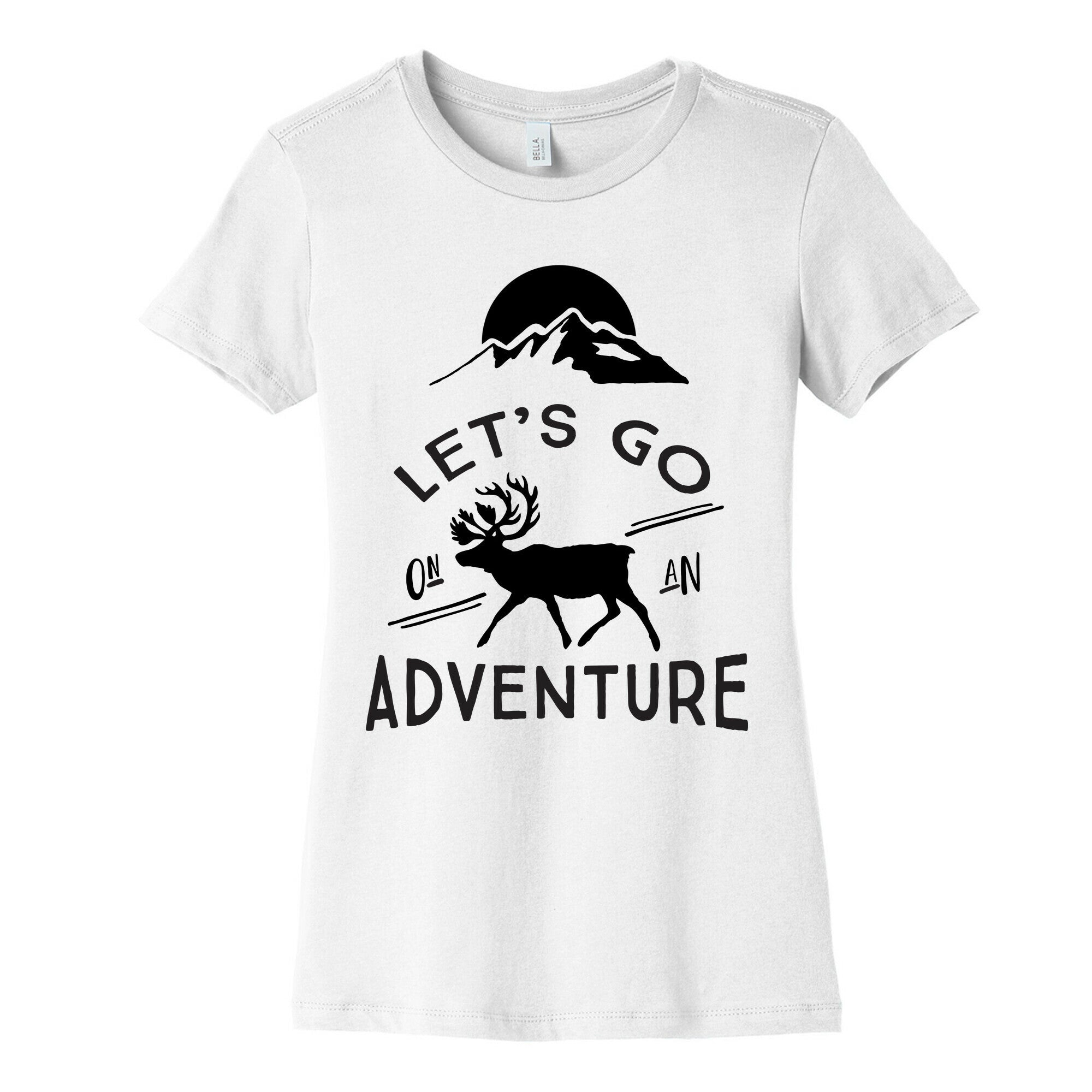 Let's Go On An Adventure Women's Cotton Tee