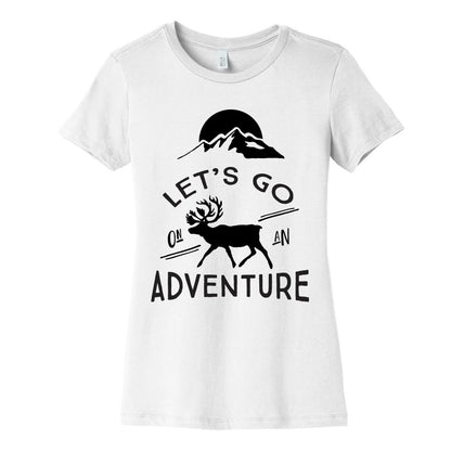 Let's Go On An Adventure Women's Cotton Tee