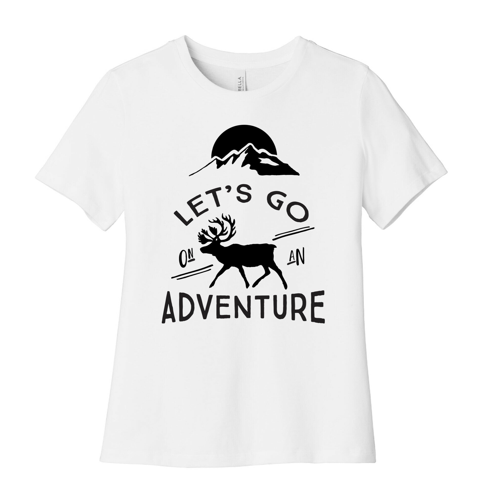 Let's Go On An Adventure Women's Cotton Tee