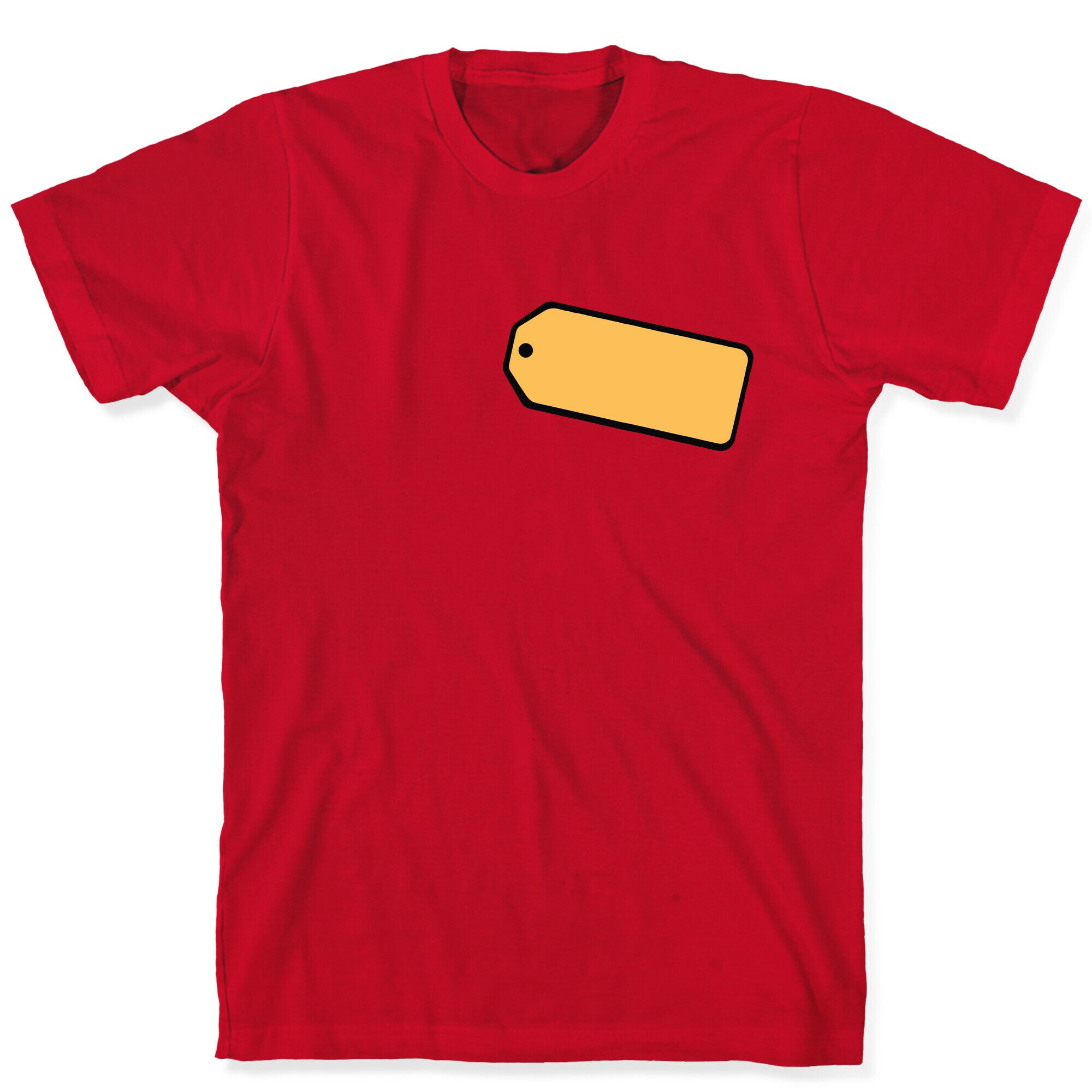 Price Is Right Name Tag Costume T-Shirt
