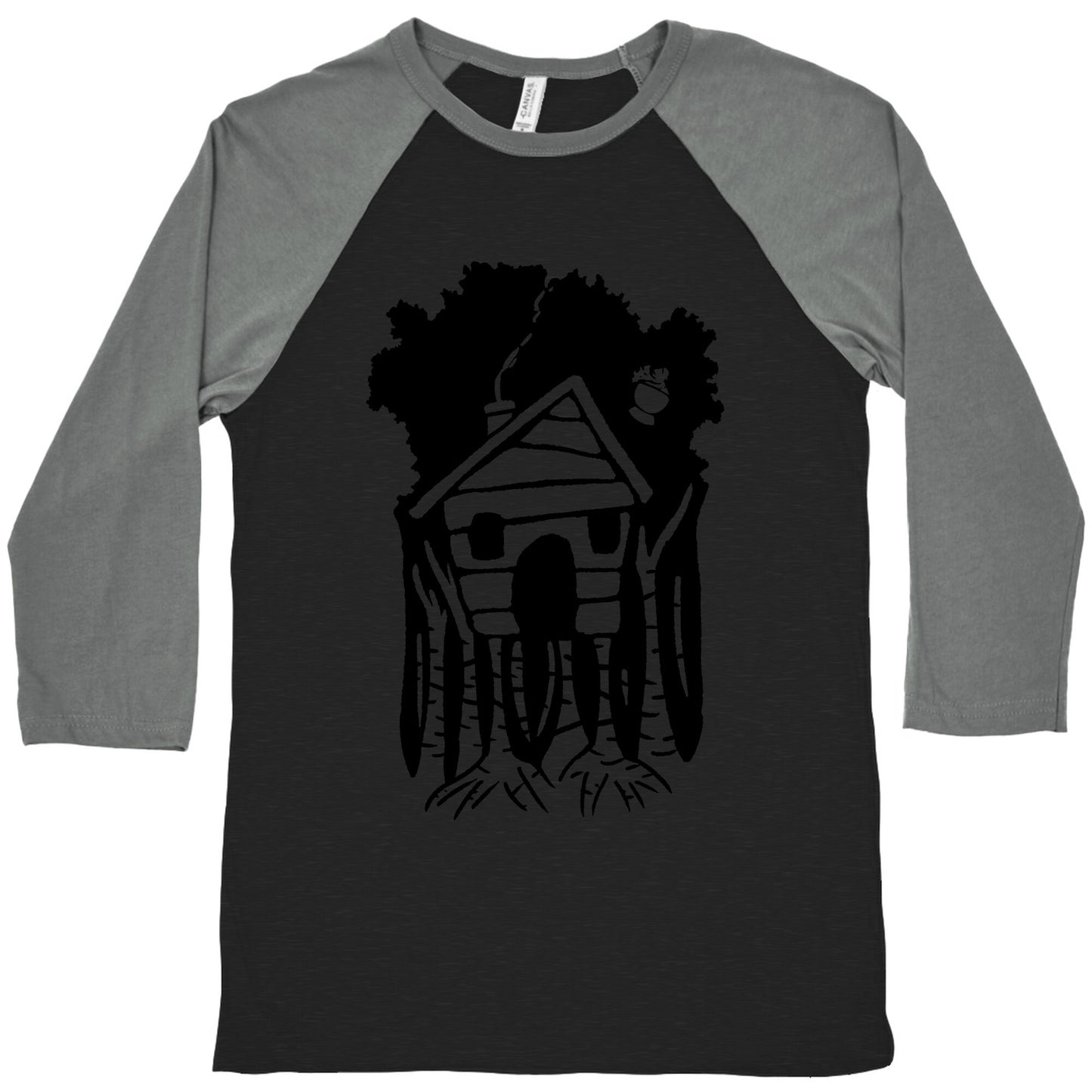 Yaga's House On Hen's Legs Baseball Tee