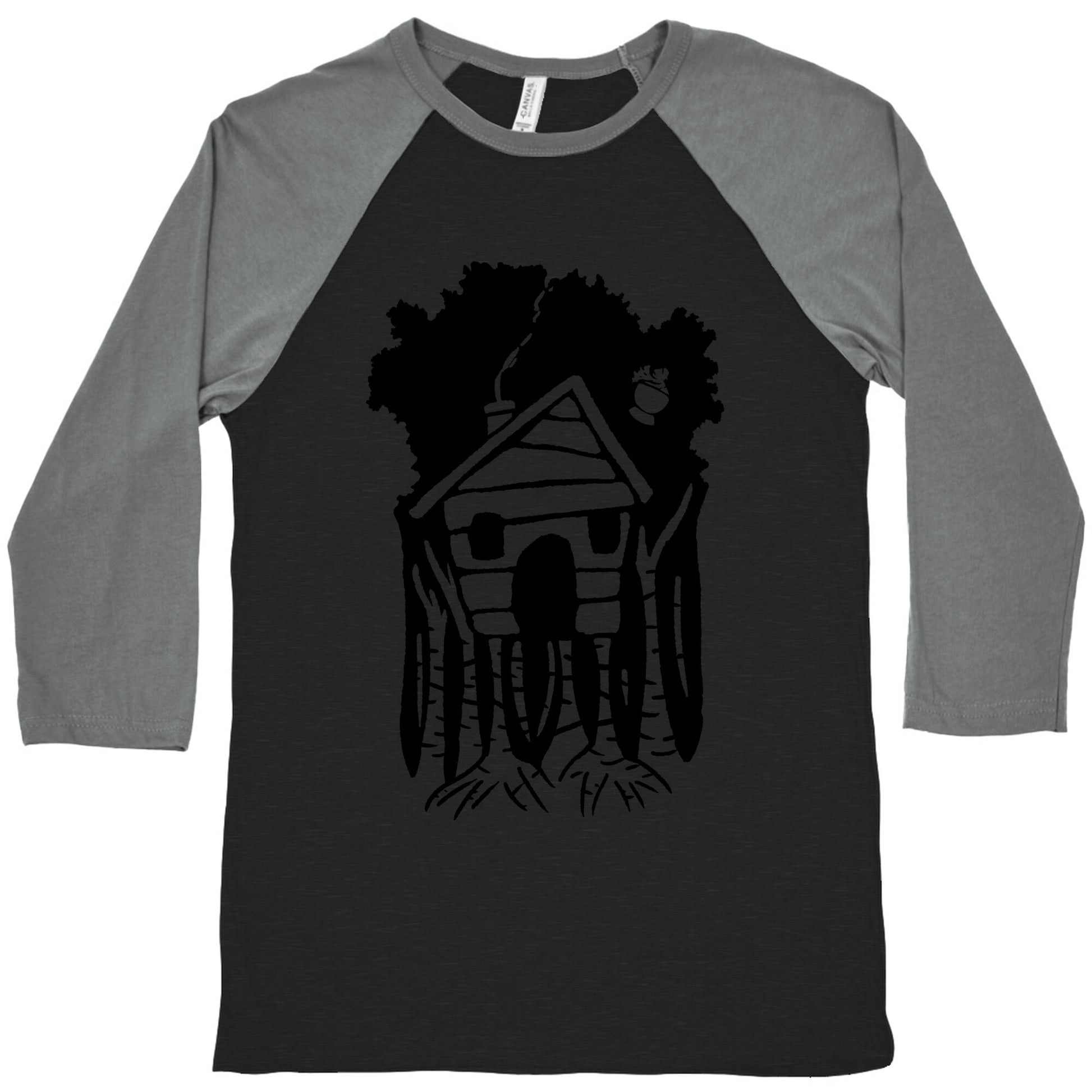 Yaga's House On Hen's Legs Baseball Tee