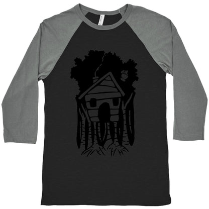 Yaga's House On Hen's Legs Baseball Tee