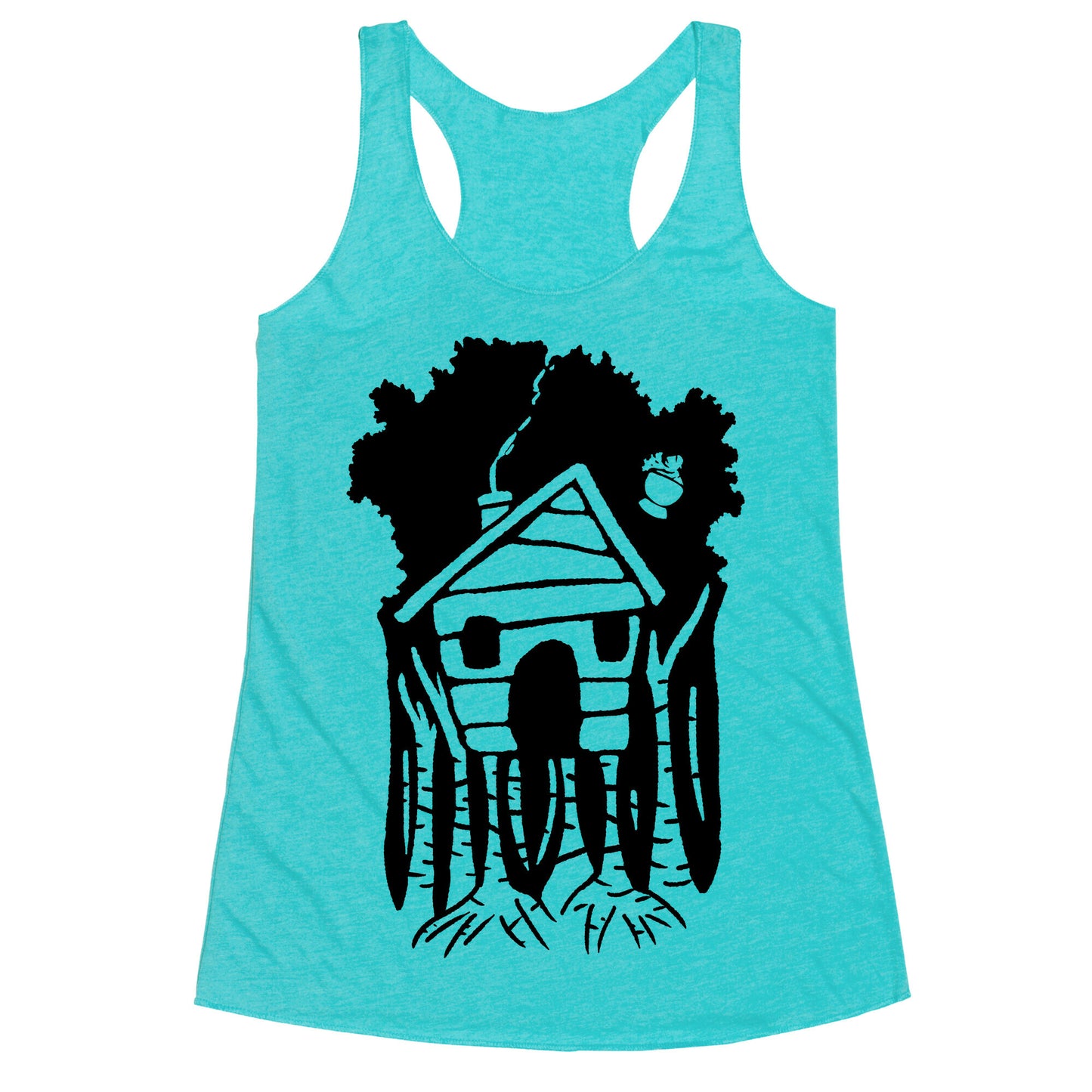 Yaga's House On Hen's Legs Racerback Tank