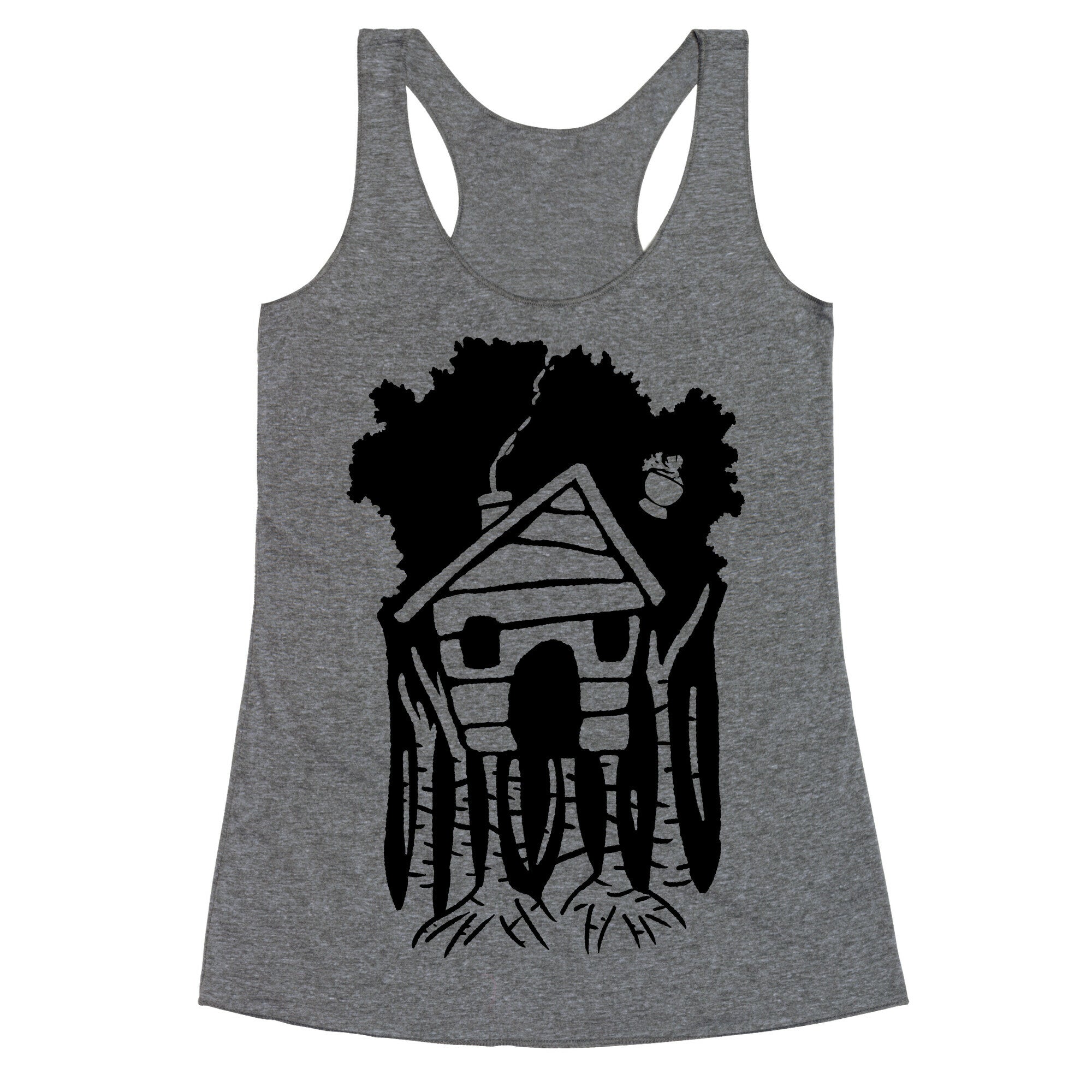 Yaga's House On Hen's Legs Racerback Tank