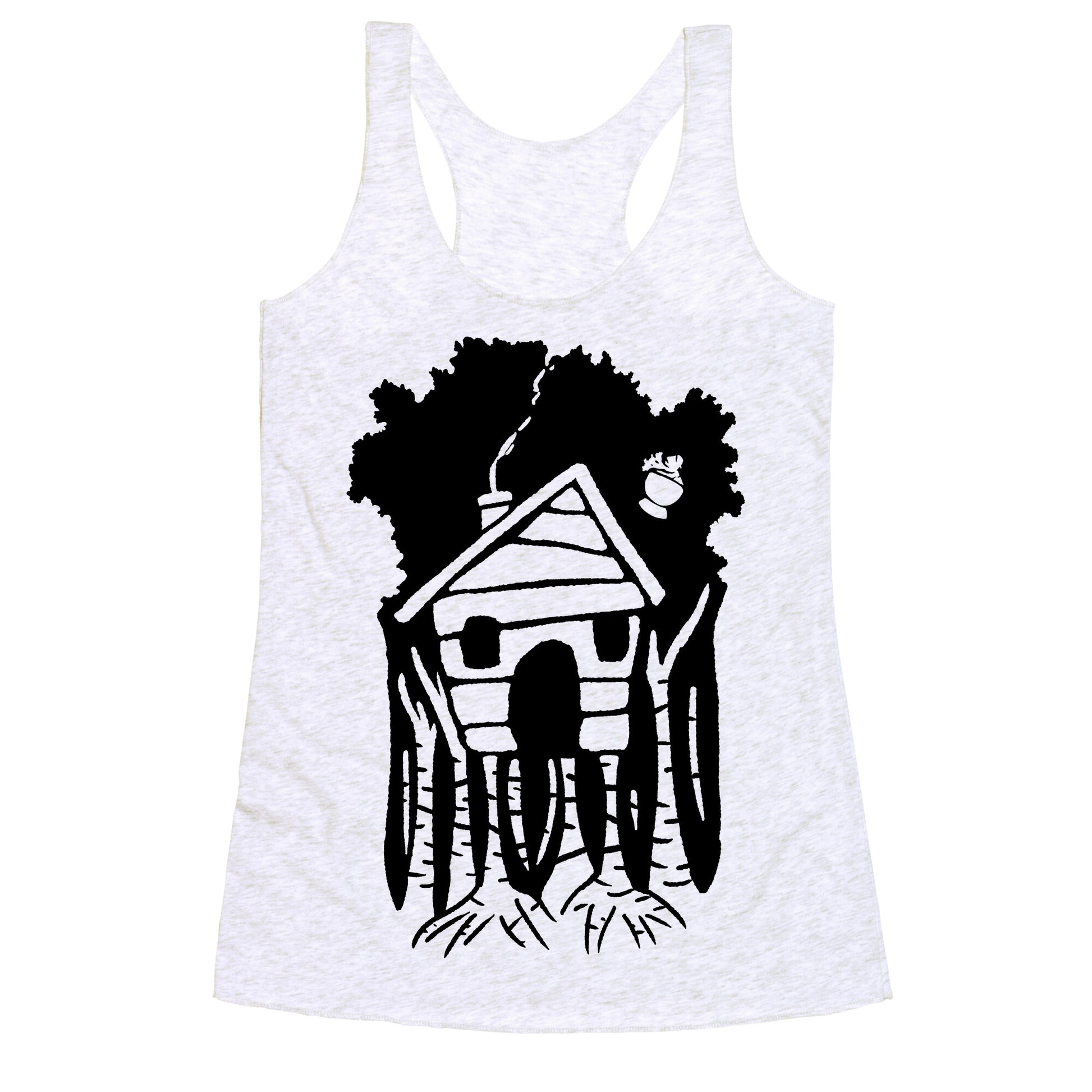 Yaga's House On Hen's Legs Racerback Tank