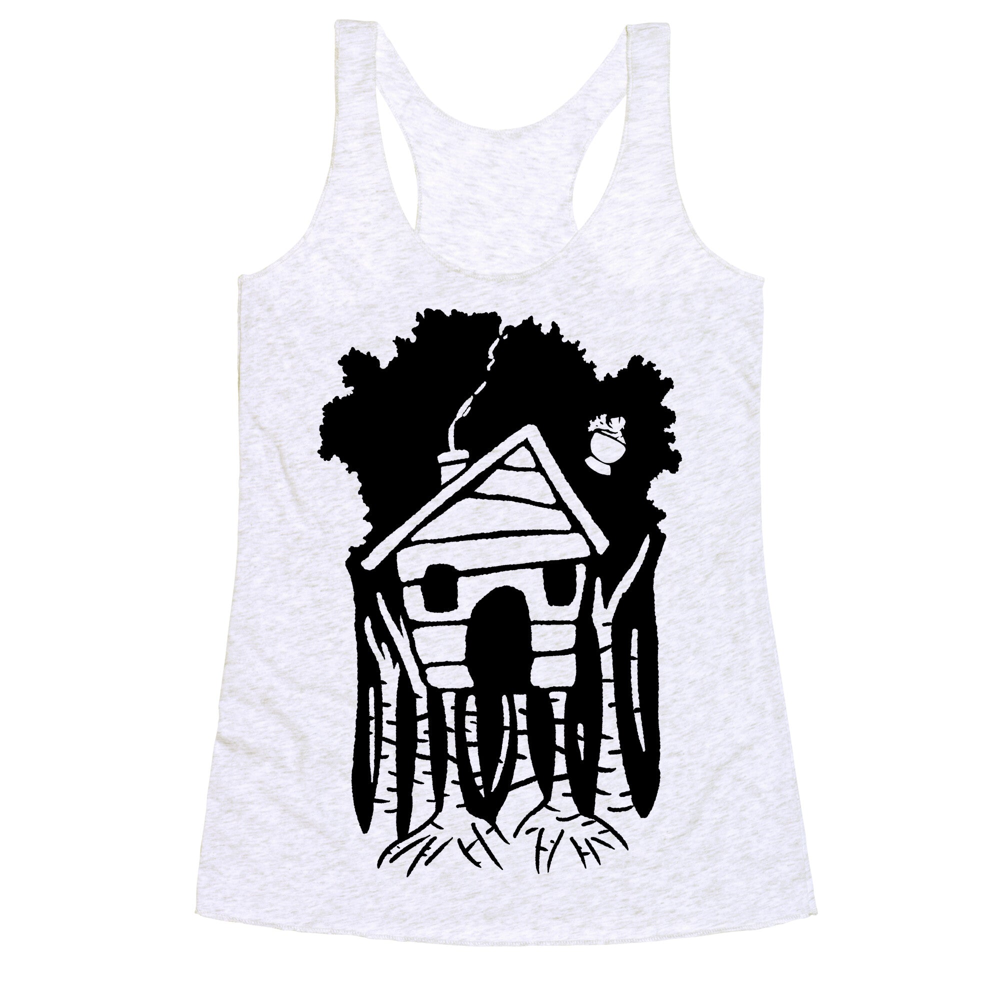 Yaga's House On Hen's Legs Racerback Tank