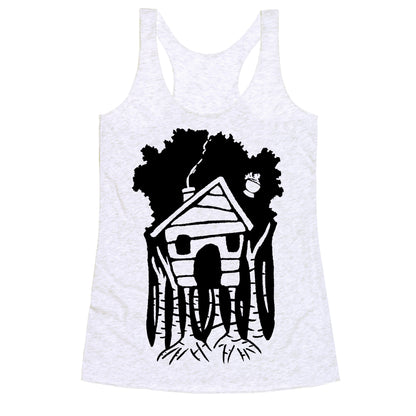 Yaga's House On Hen's Legs Racerback Tank