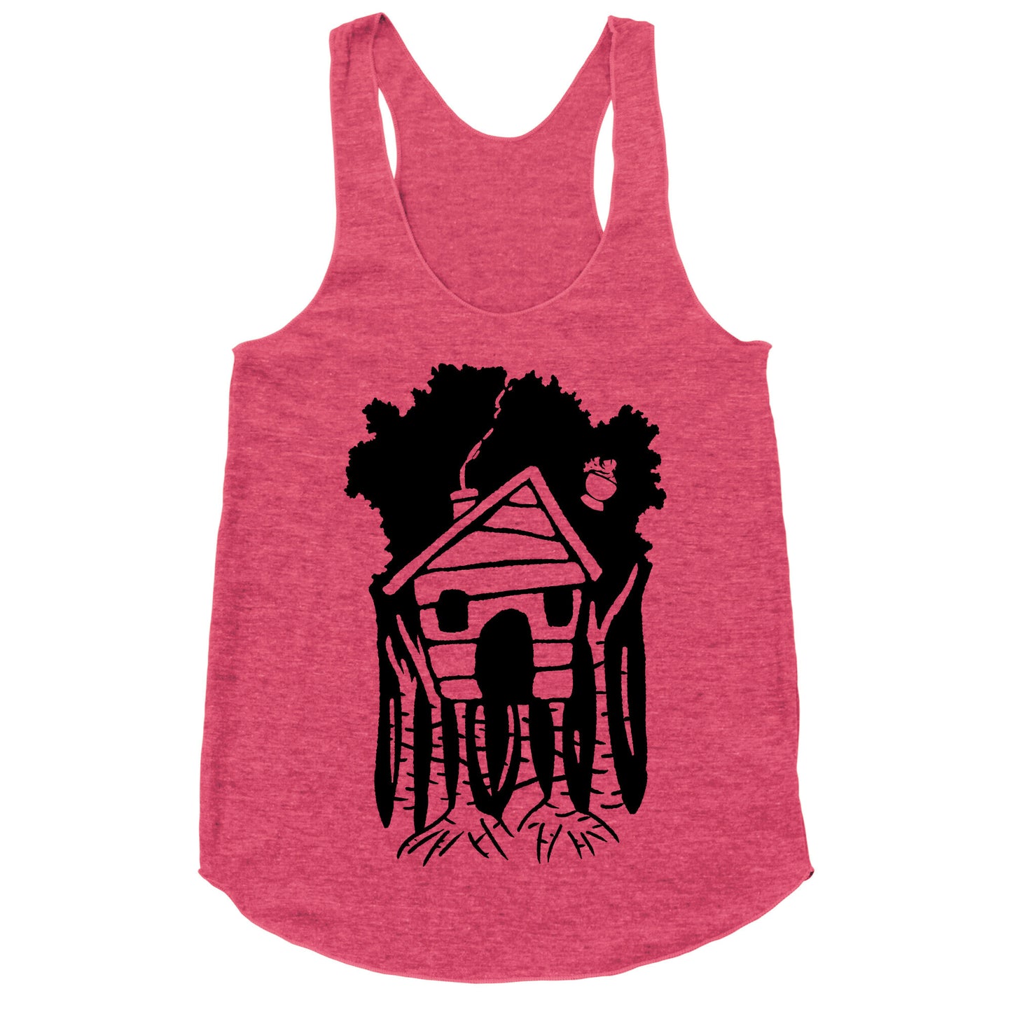 Yaga's House On Hen's Legs Racerback Tank
