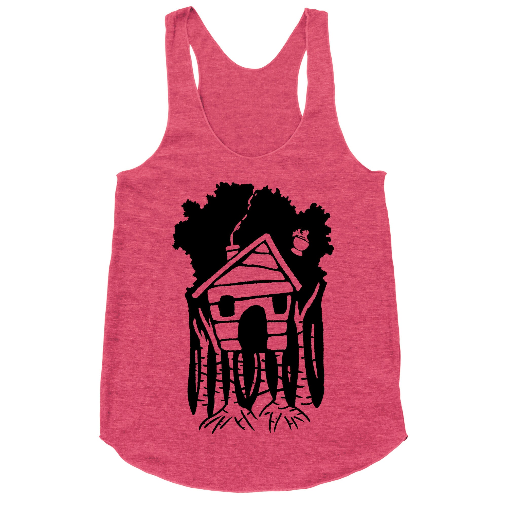 Yaga's House On Hen's Legs Racerback Tank