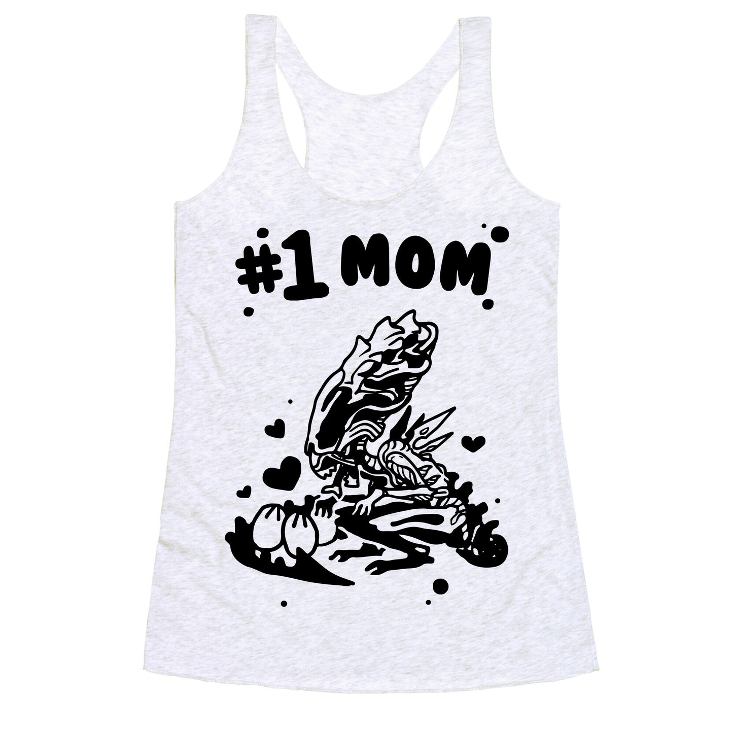 Alien Queen #1 Mom Racerback Tank