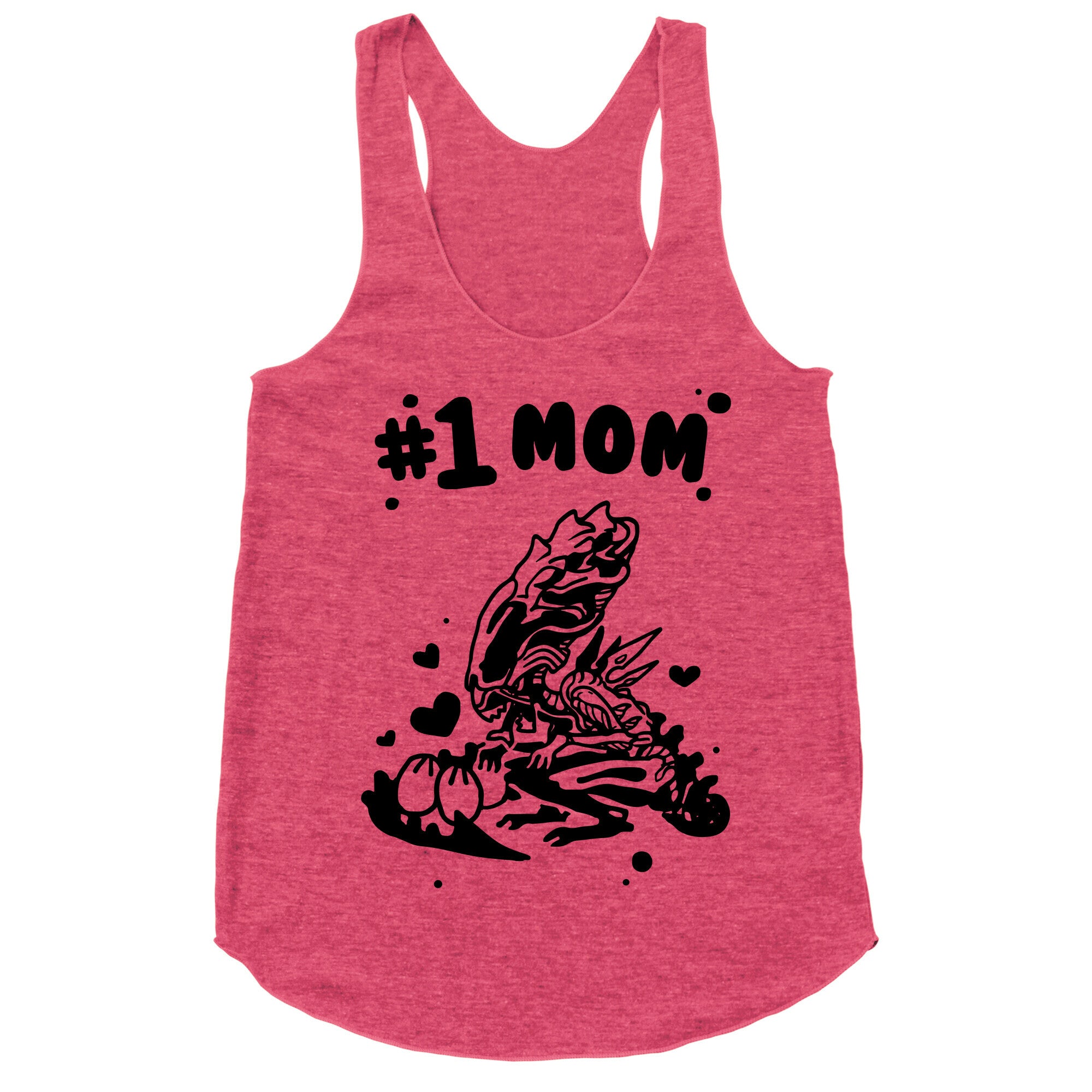 Alien Queen #1 Mom Racerback Tank