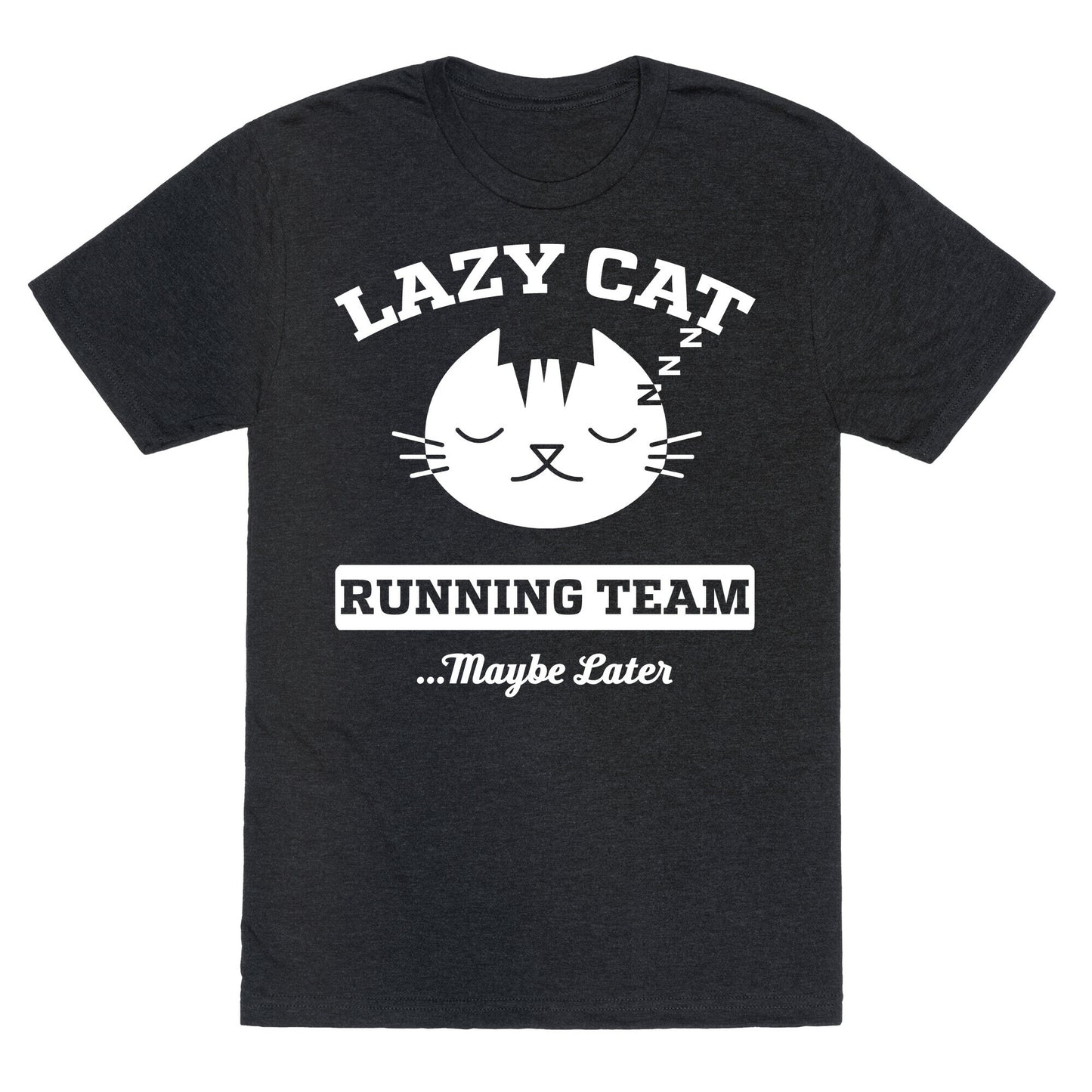 Lazy Cat Running Team Unisex Triblend Tee