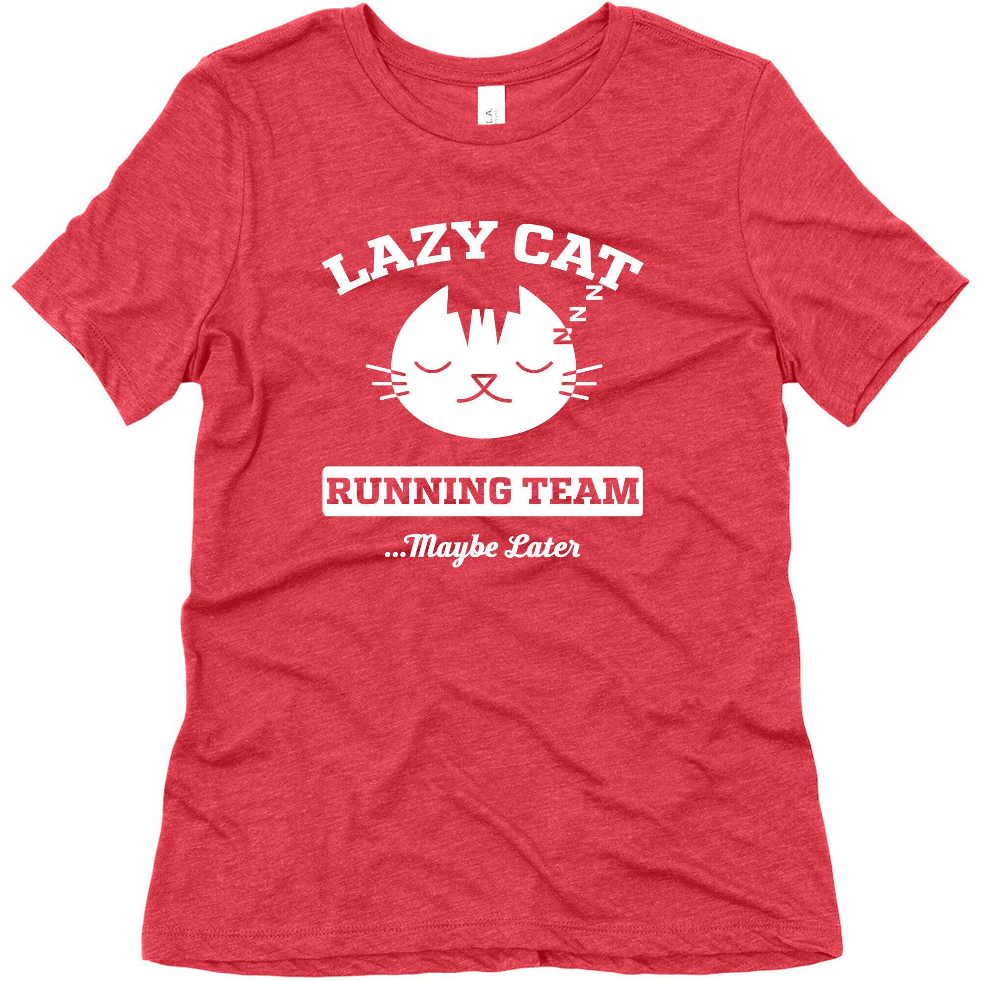 Lazy Cat Running Team Women's Triblend Tee