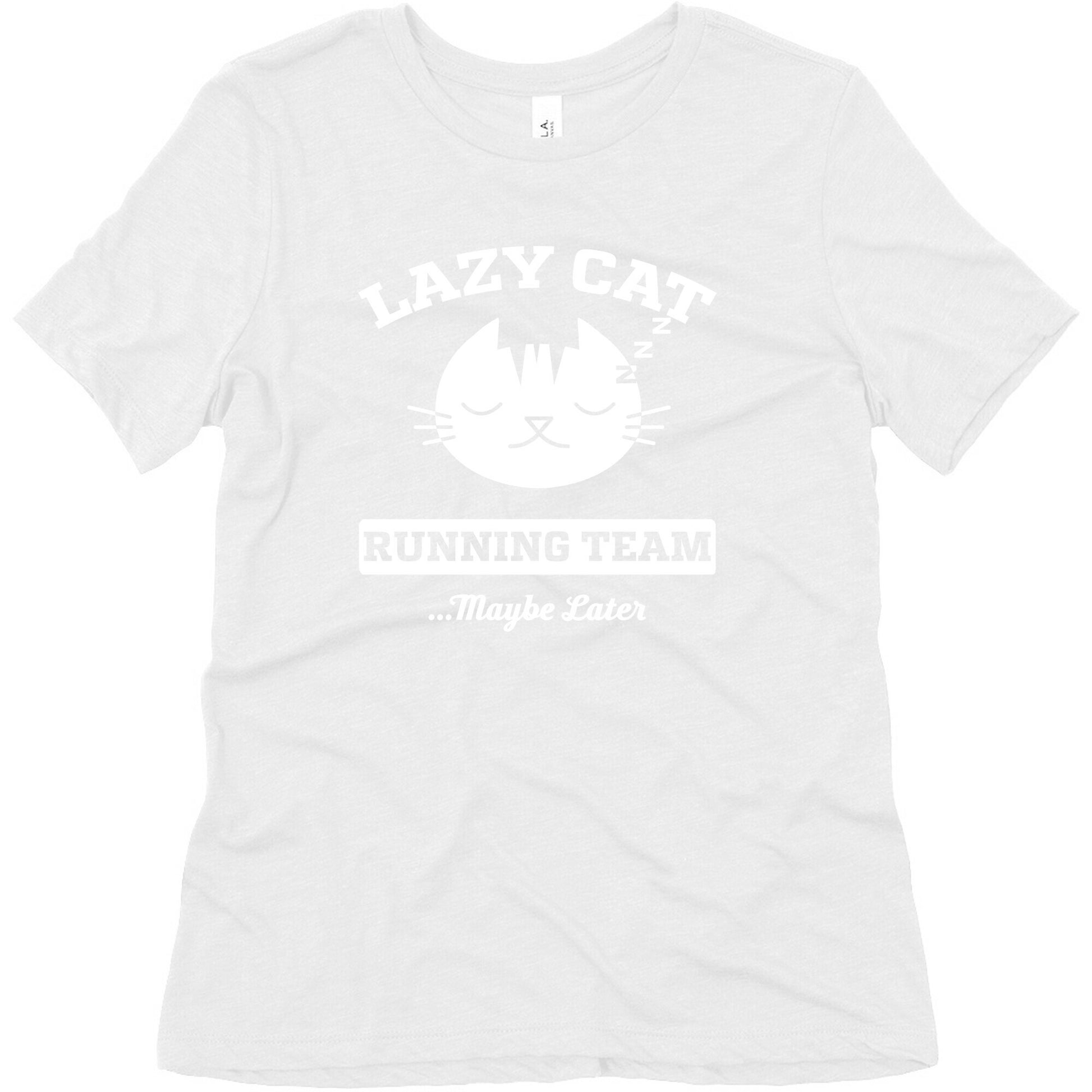 Lazy Cat Running Team Women's Triblend Tee