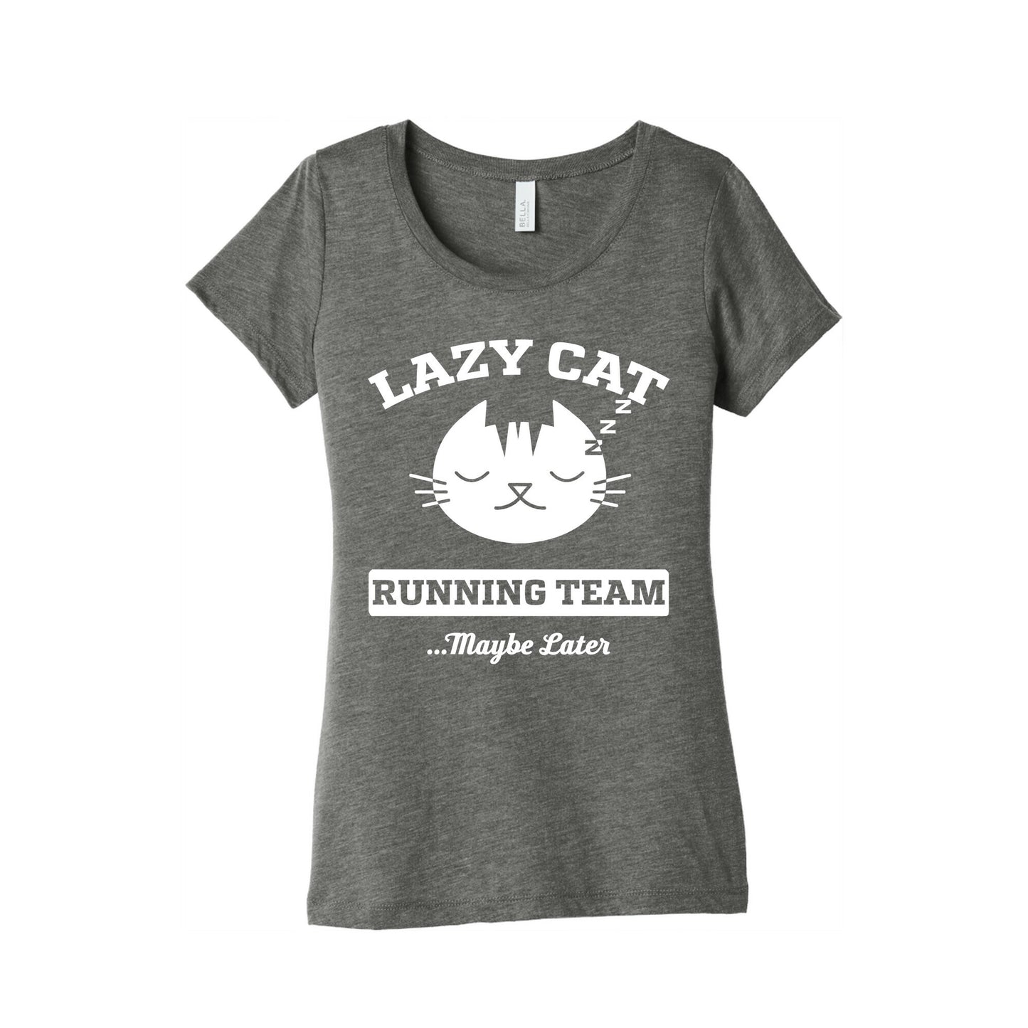 Lazy Cat Running Team Women's Triblend Tee