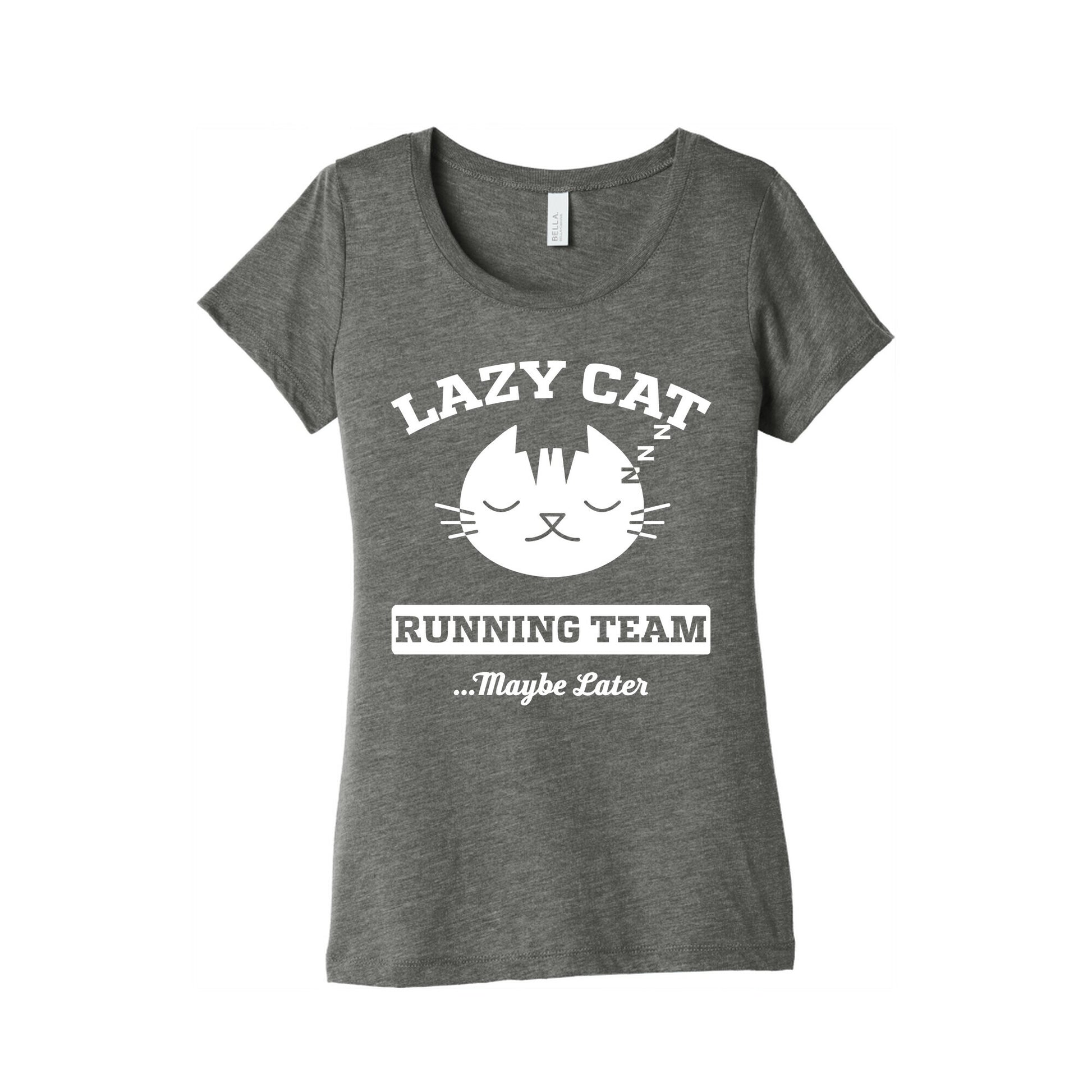 Lazy Cat Running Team Women's Triblend Tee