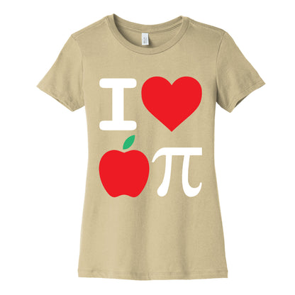 I Love Apple Pie Women's Cotton Tee