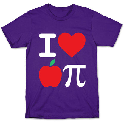 I Love Apple Pie T-Shirt