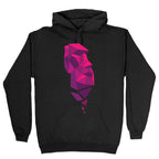 Fractal Moai Head Hoodie