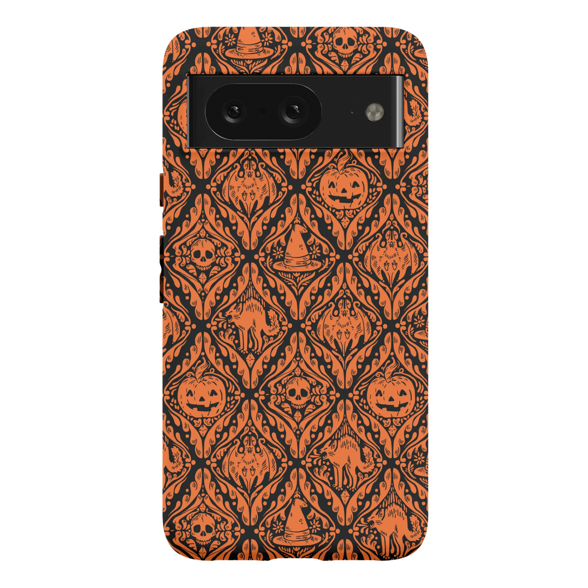 Spooky Vintage Halloween Pattern Phone Case