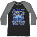 Johnny Tsunami Surf Shop Baseball Tee