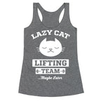 Lazy Cat Lifting Team Racerback Tank