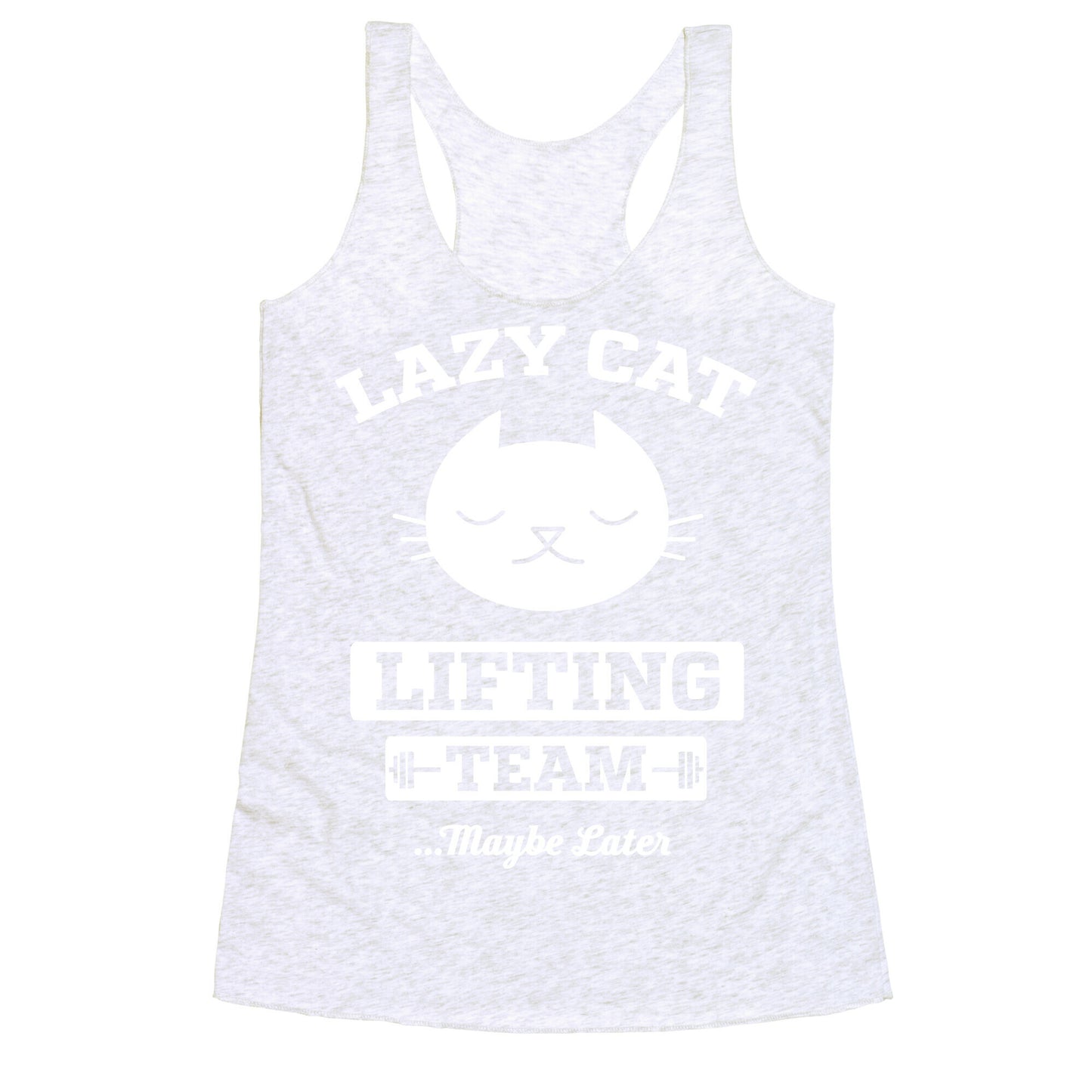Lazy Cat Lifting Team Racerback Tank