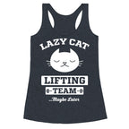 Lazy Cat Lifting Team Racerback Tank