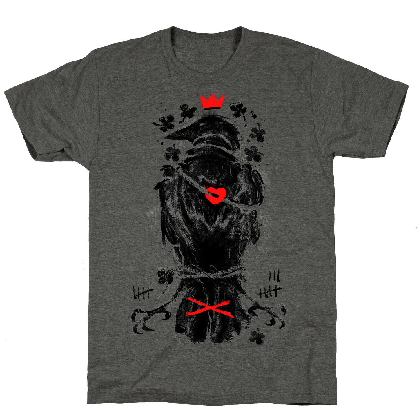 Bird In Love Unisex Triblend Tee