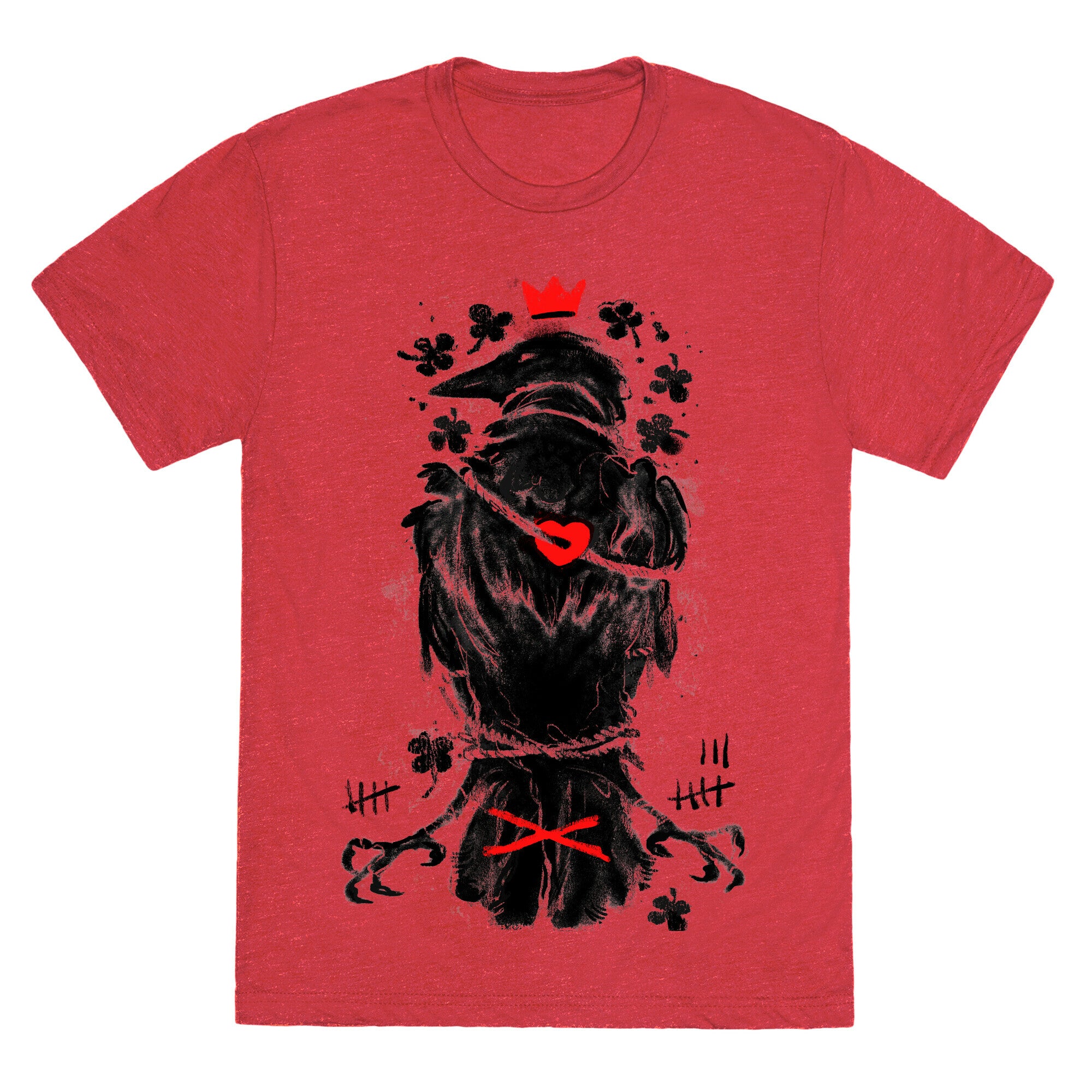 Bird In Love Unisex Triblend Tee