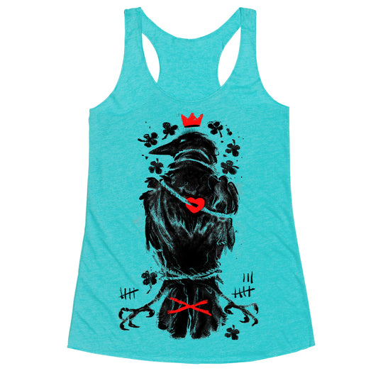 Bird In Love Racerback Tank
