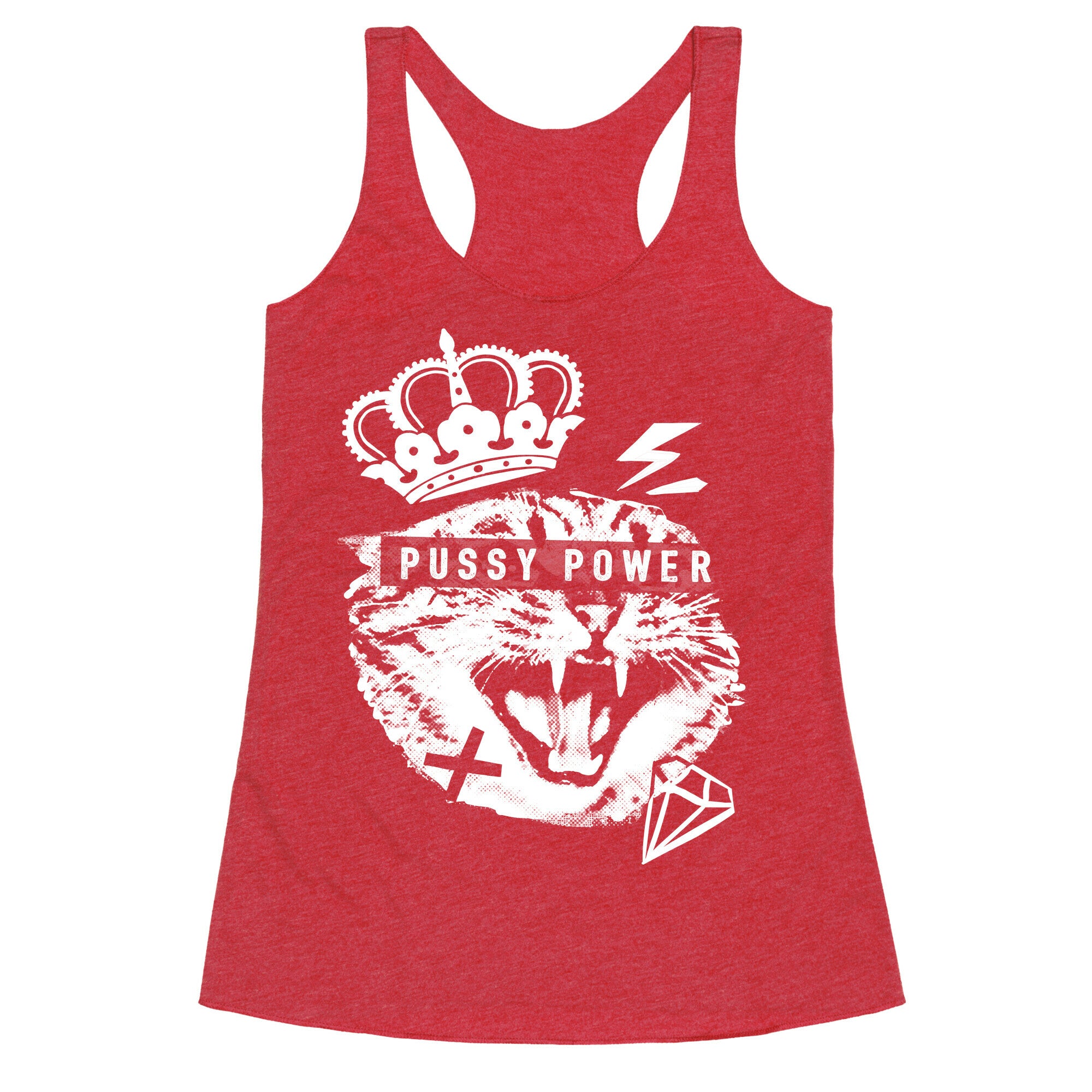 Pussy Power Racerback Tank