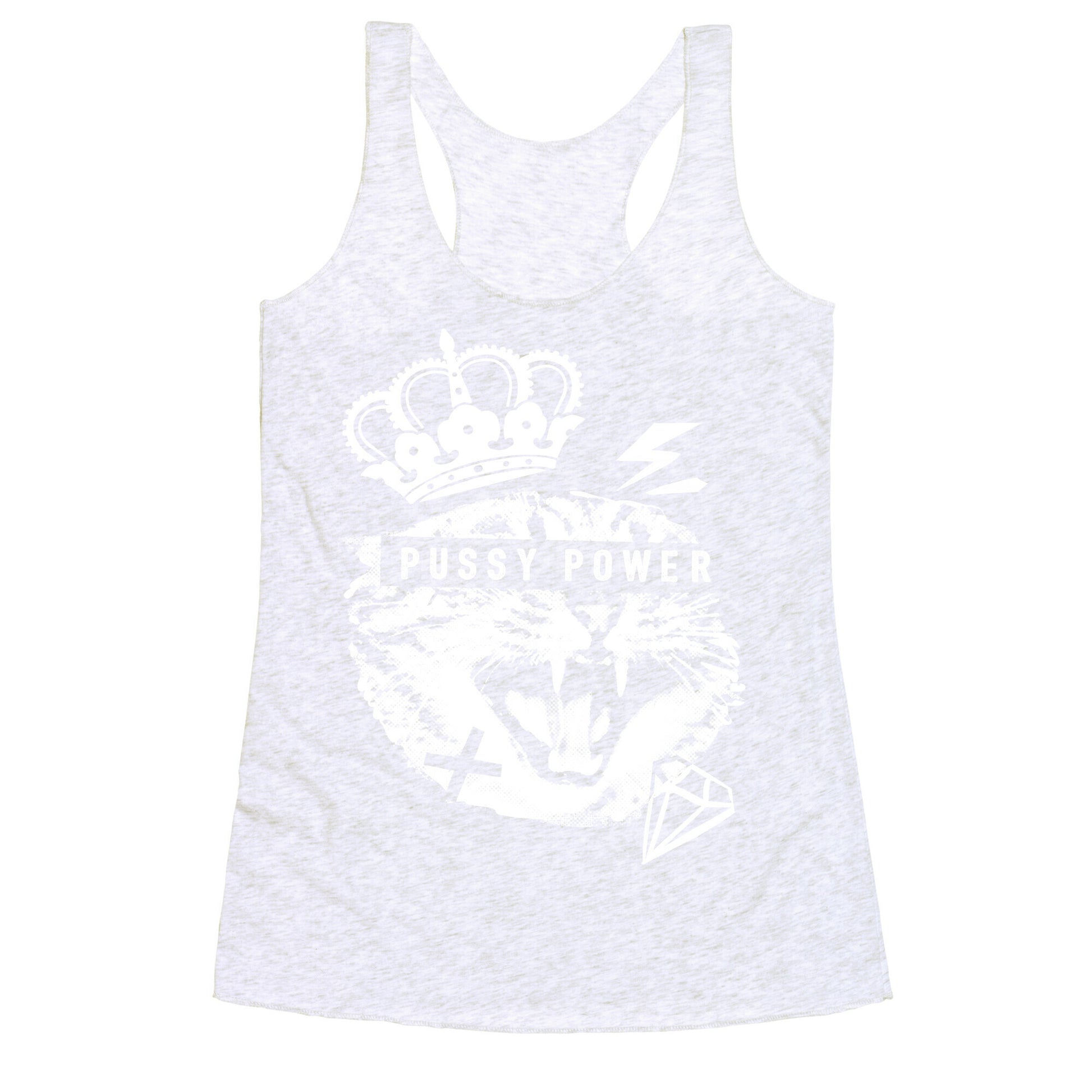 Pussy Power Racerback Tank