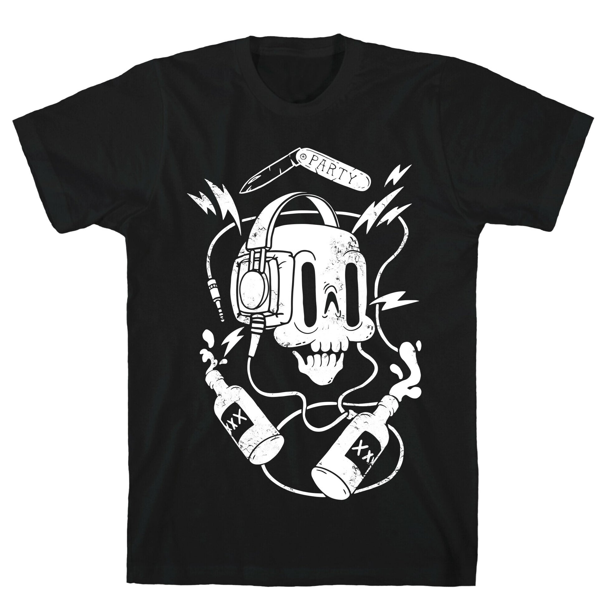 Party Skull T-Shirt