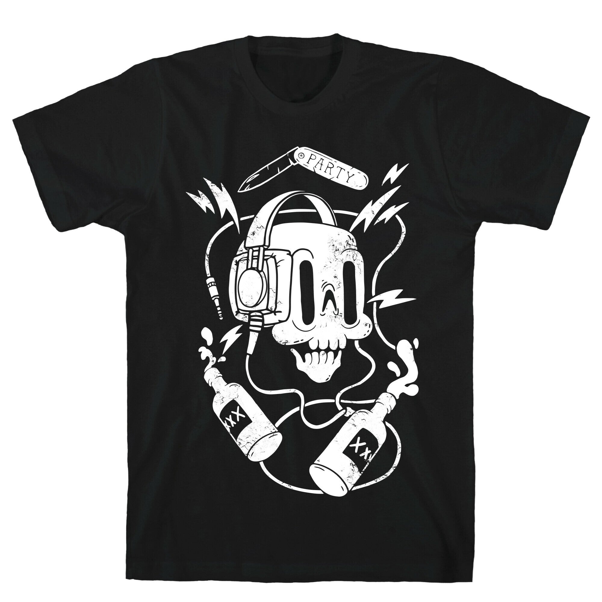 Party Skull T-Shirt