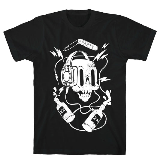 Party Skull T-Shirt