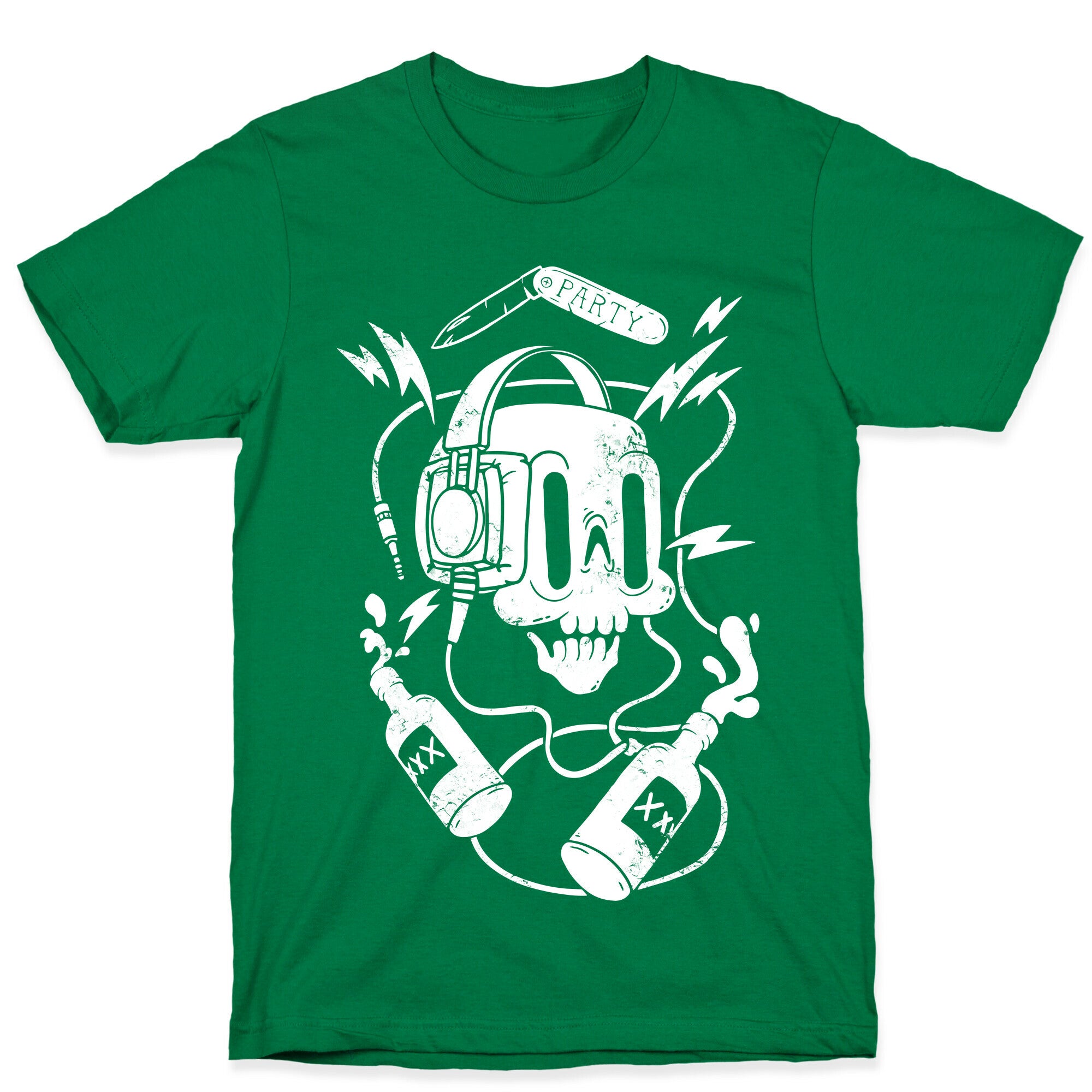 Party Skull T-Shirt