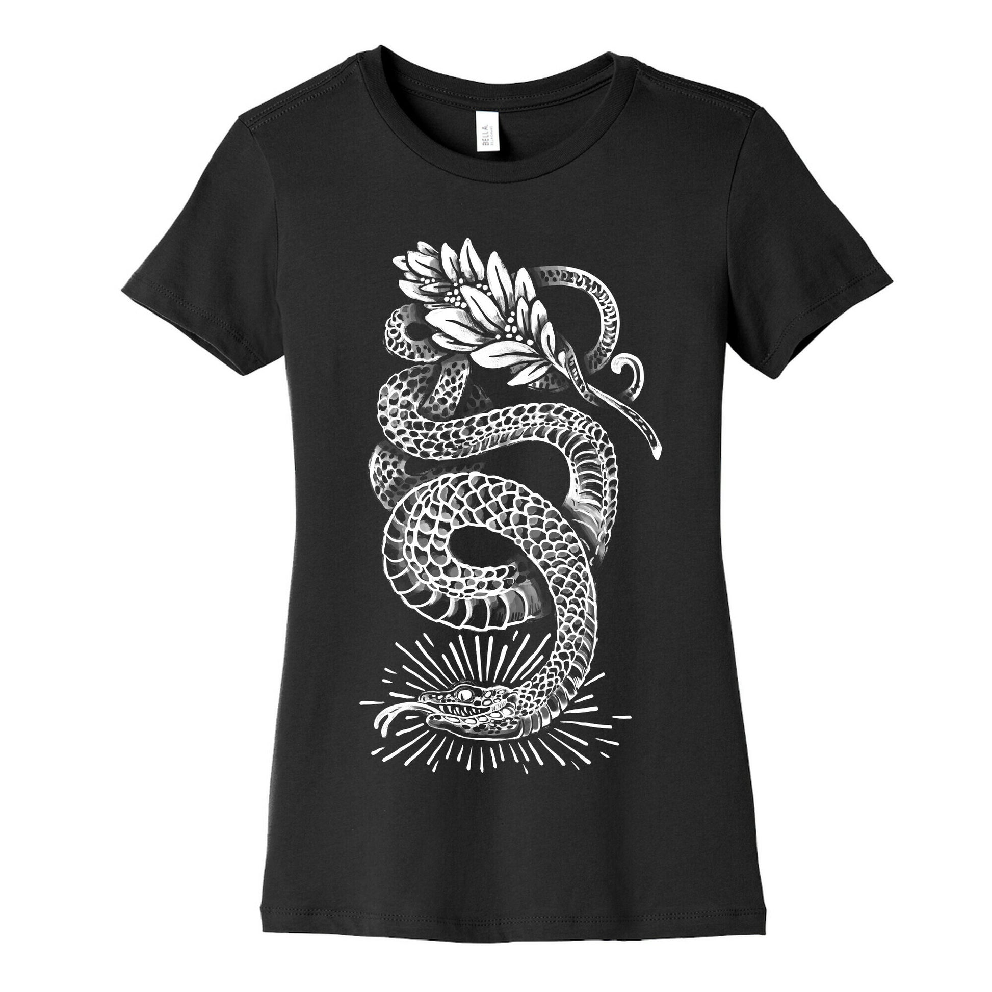 Laurel Snake Women's Cotton Tee