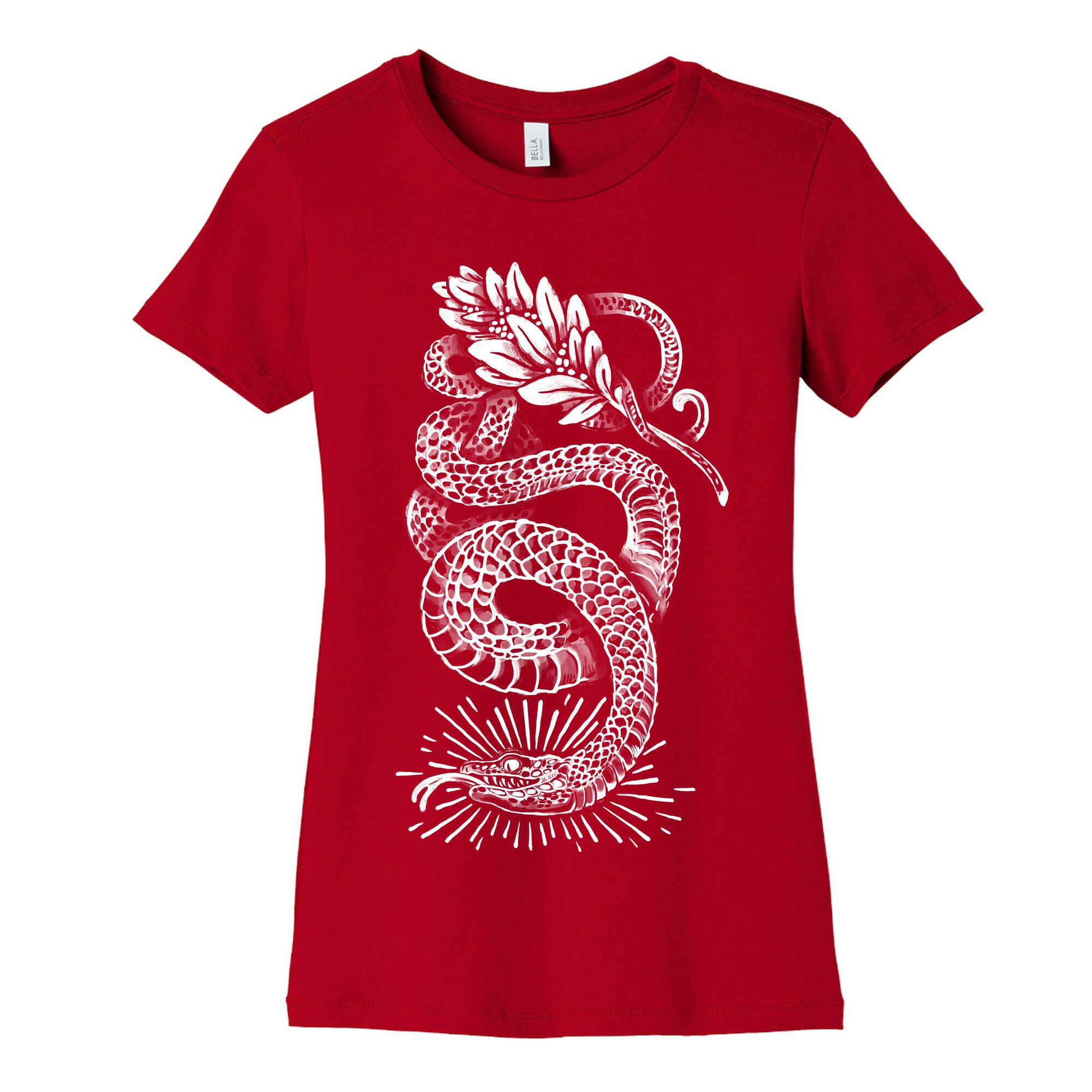 Laurel Snake Women's Cotton Tee