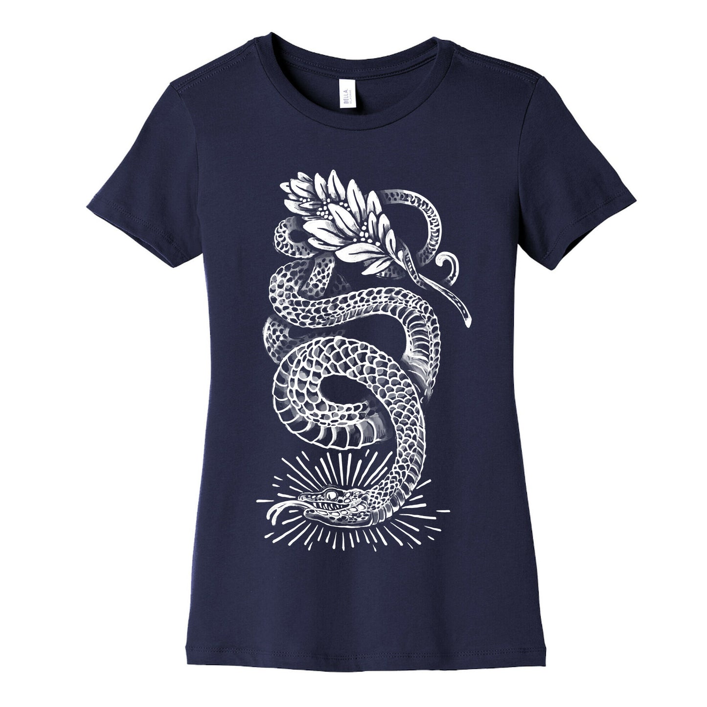 Laurel Snake Women's Cotton Tee
