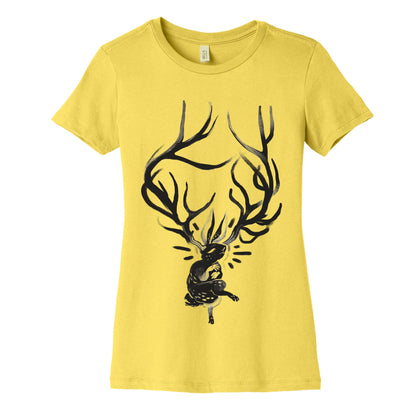 A Jackalope's Lullaby Women's Cotton Tee