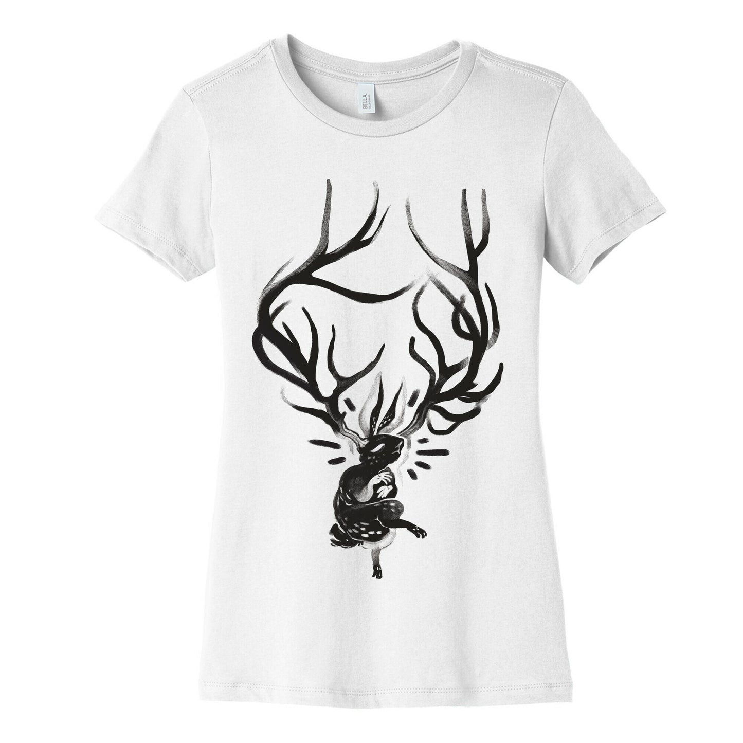 A Jackalope's Lullaby Women's Cotton Tee