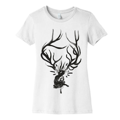 A Jackalope's Lullaby Women's Cotton Tee