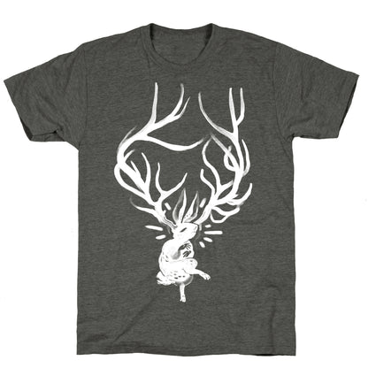 A Jackalope's Lullaby Unisex Triblend Tee