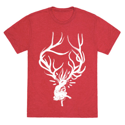 A Jackalope's Lullaby Unisex Triblend Tee